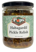 Pop’s pepper patch habagardil pickle relish 16 oz