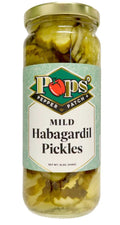 Pop’s pepper patch habagardil pickles 16 oz
