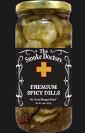 The smoke doctor premium spicy dills 16 oz
