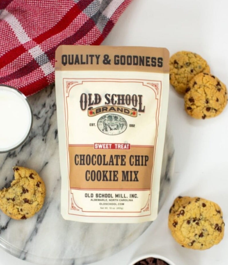 Old school brand chocolate chip cookie mix