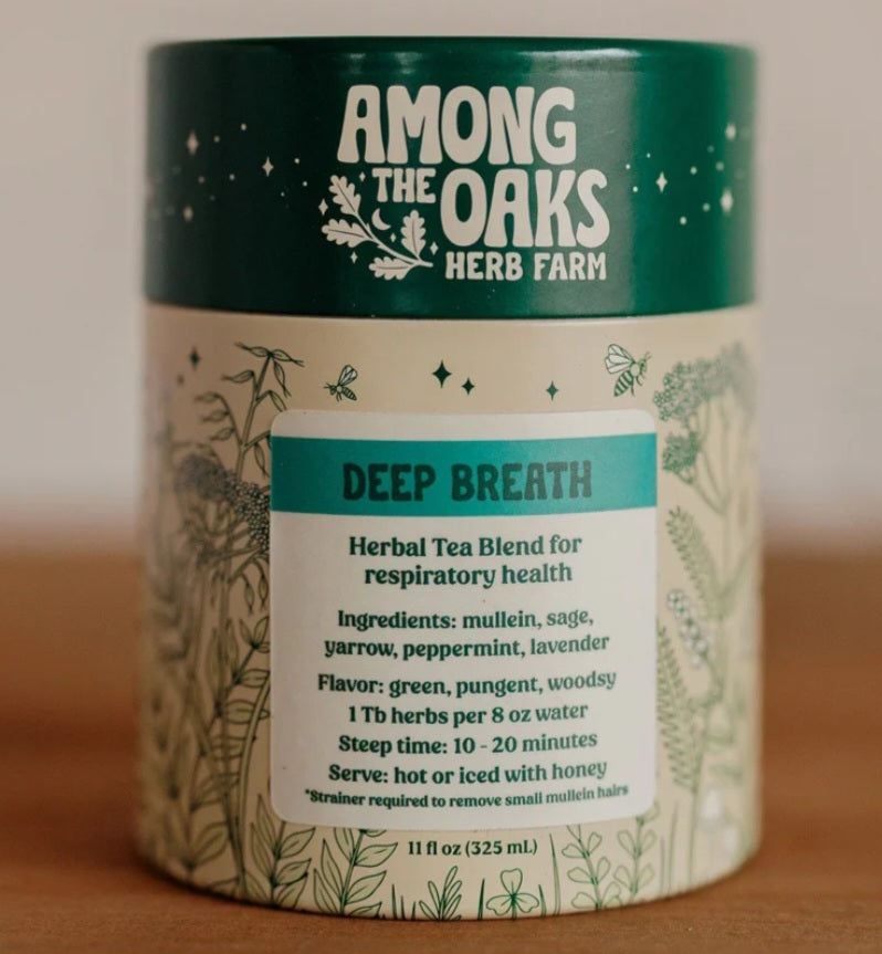 Among the oaks deep breath