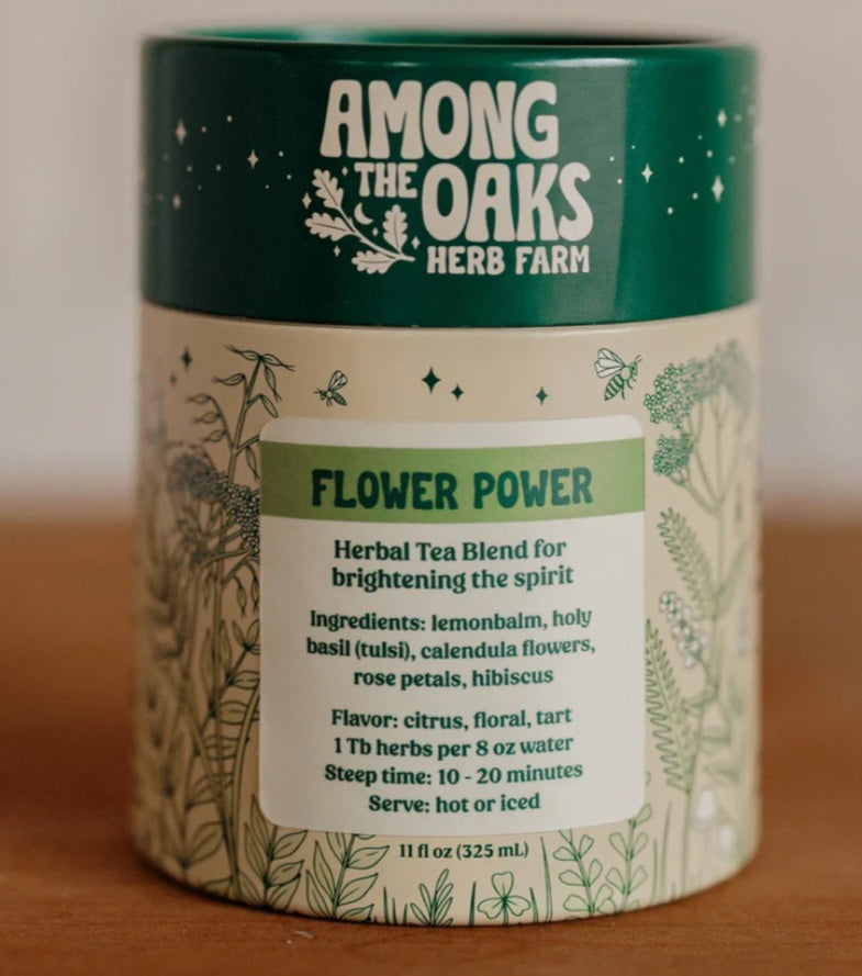 Among the Oaks flower power