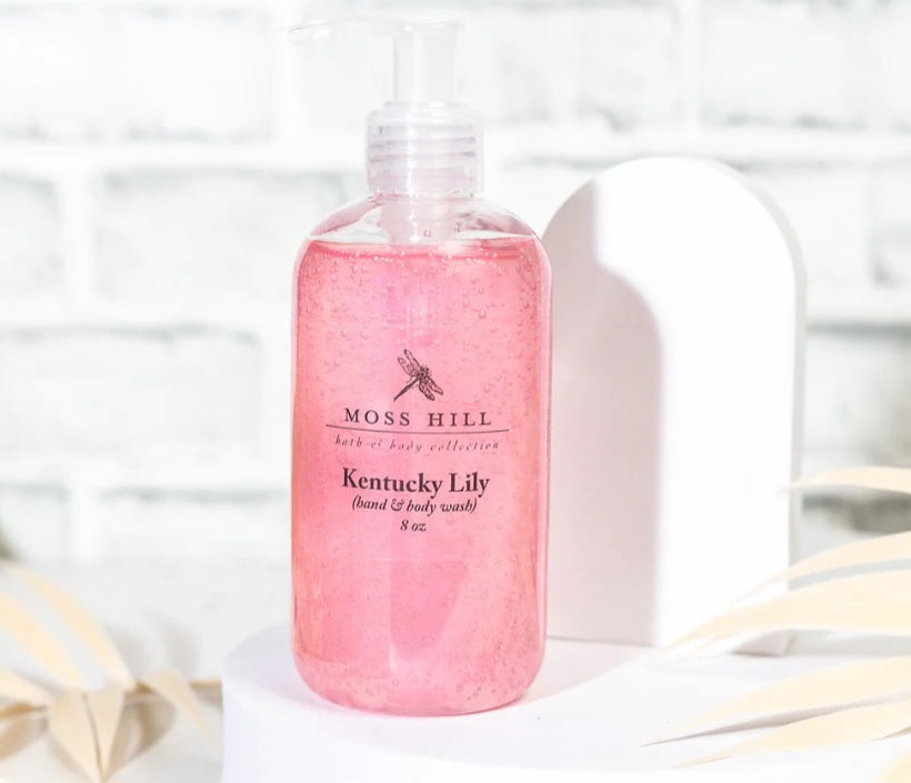 Moss Hill Kentucky lily 8 oz body wash