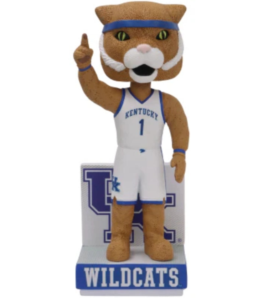 Kentucky Wildcats bobble head mascot